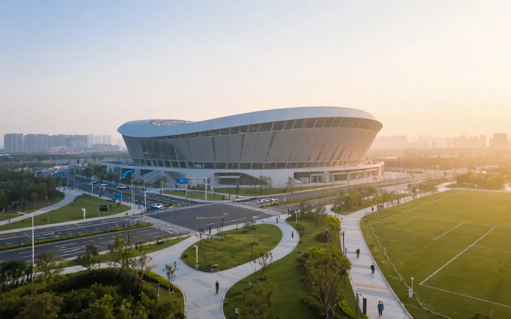 多伦多城市交通与体育场馆周边更新示意